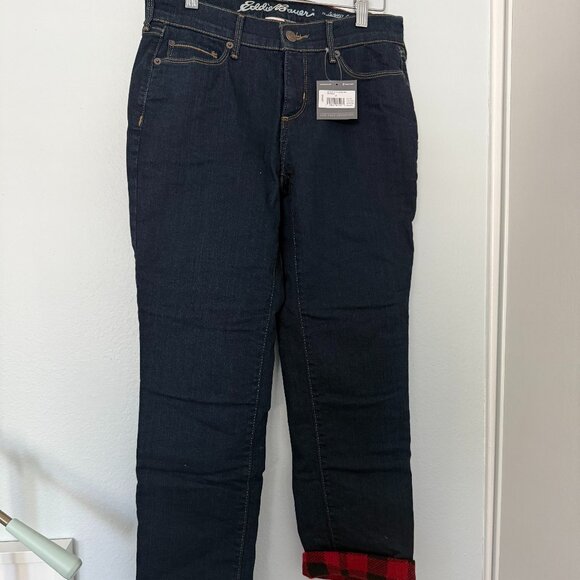 Eddie Bauer Women's Straight Leg Jeans - Indigo - Picture 2 of 4